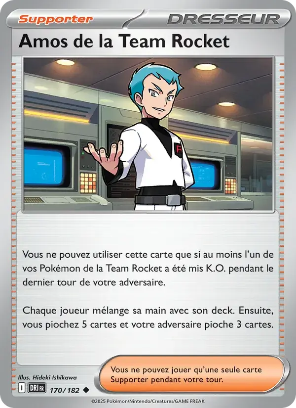 Amos de la Team Rocket - 170/244 - Rivalités Destinées