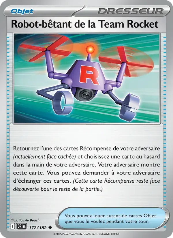 Robot-bêtant de la Team Rocket - 172/244 - Rivalités Destinées