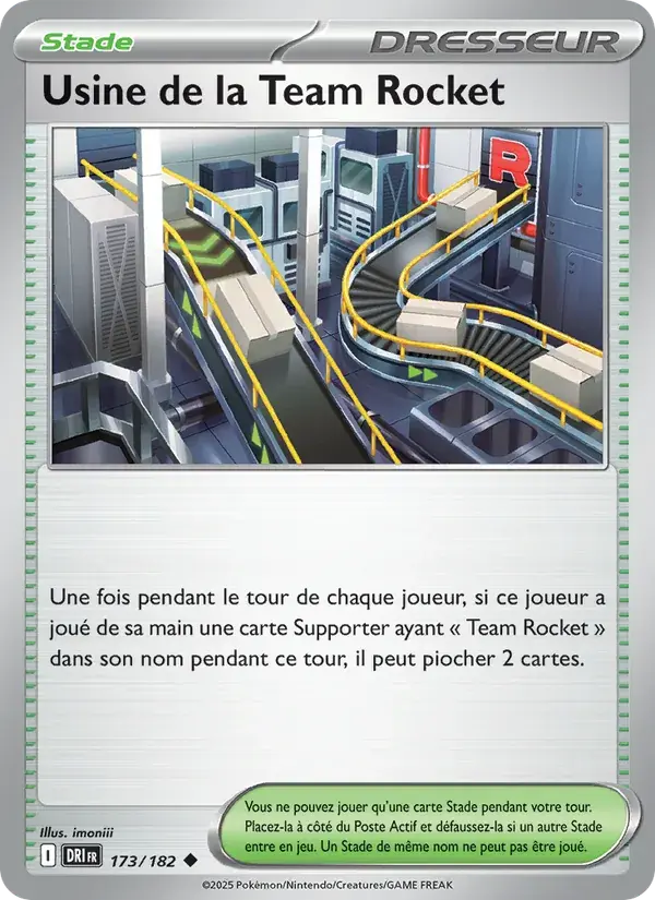 Usine de la Team Rocket - 173/244 - Rivalités Destinées