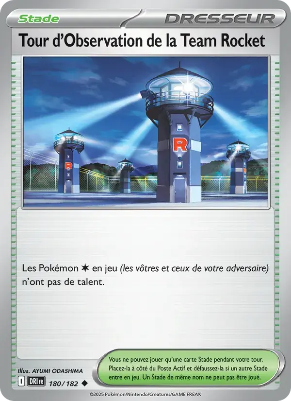 Tour d'Observation de la Team Rocket - 180/244 - Rivalités Destinées