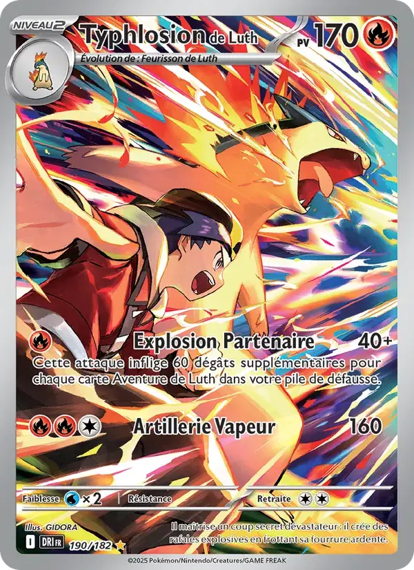 Typhlosion de Luth - 190/244 - Rivalités Destinées