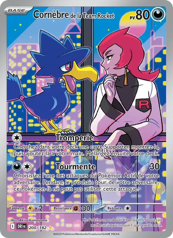 Cornèbre de la Team Rocket - 200/244 - Rivalités Destinées