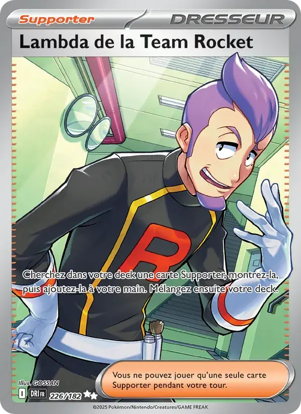 Lambda de la Team Rocket - 226/244 - Rivalités Destinées