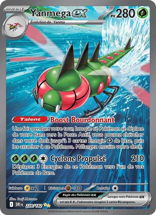 Yanmega-ex - 228/244 - Rivalités Destinées