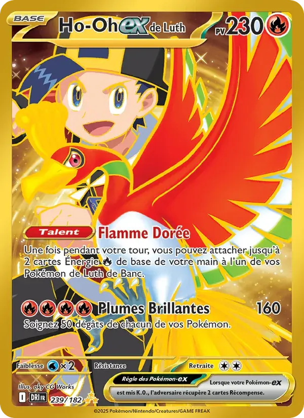 Ho-Oh-ex de Luth - 239/244 - Rivalités Destinées