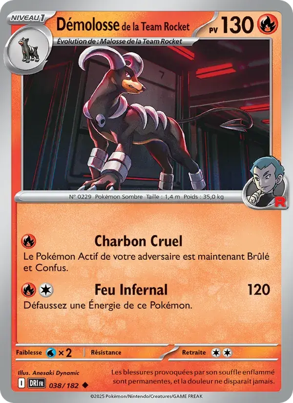 Démolosse de la Team Rocket - 038/244 - Rivalités Destinées