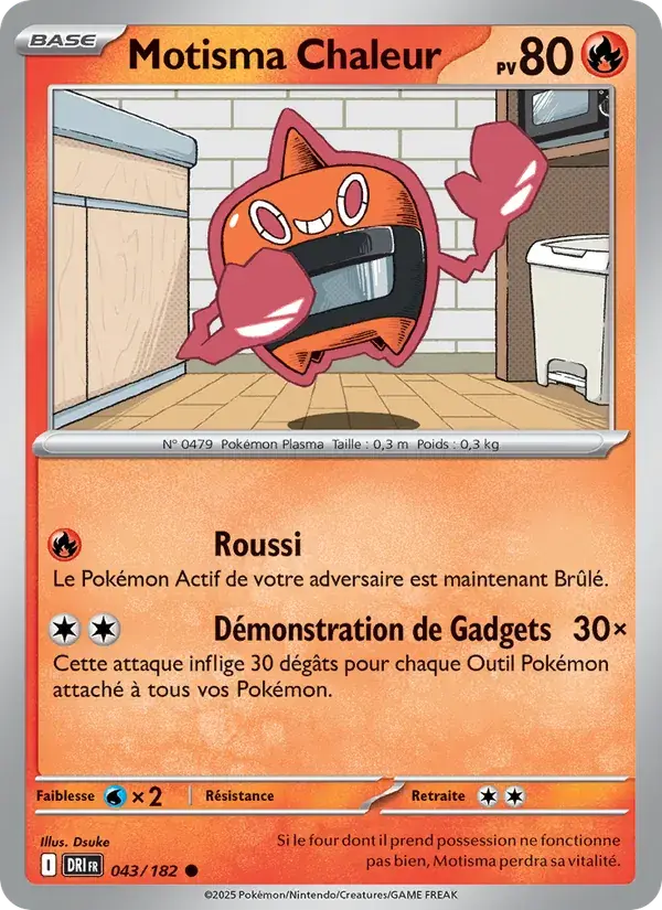 Motisma Chaleur - 043/244 - Rivalités Destinées