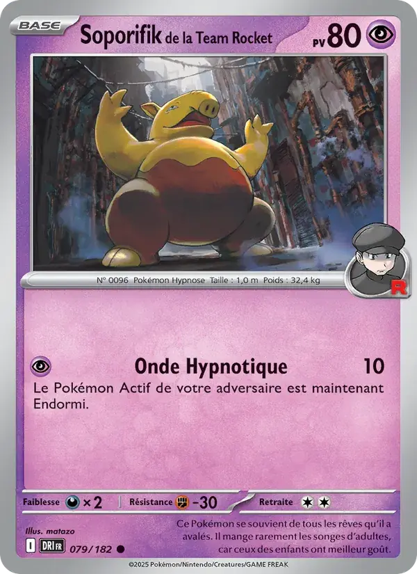 Soporifik de la Team Rocket - 079/244 - Rivalités Destinées