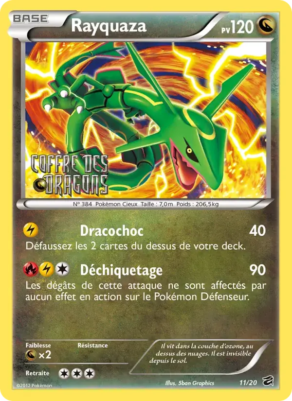 Rayquaza - 11/21 - Coffre des Dragons