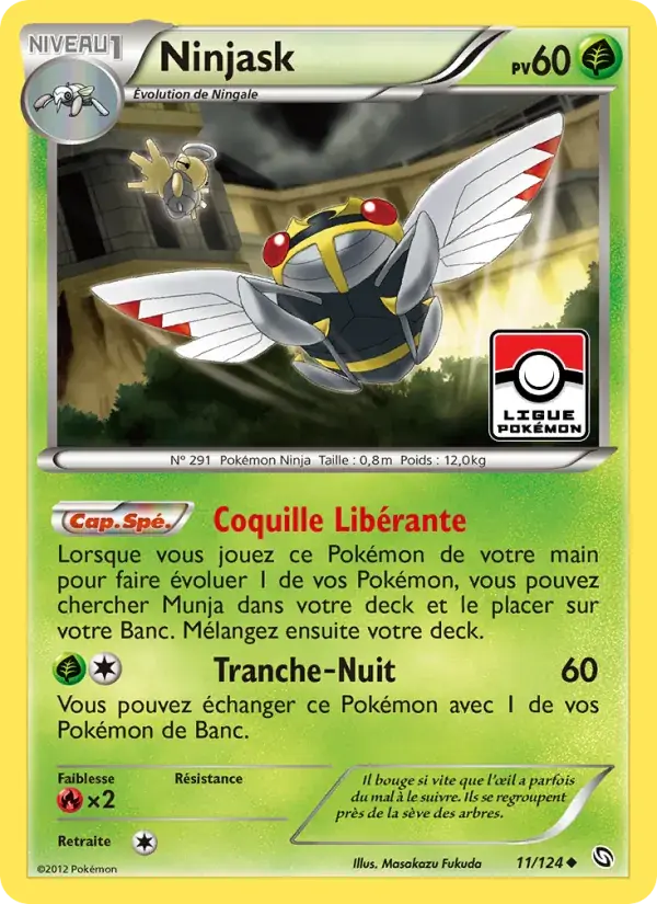 Ninjask - 11/128 - Dragons Éxaltés