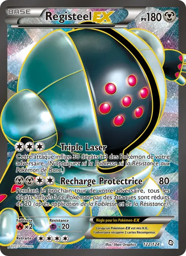Registeel-EX - 122/128 - Dragons Éxaltés