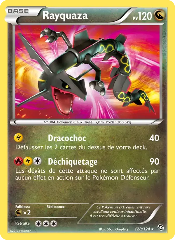 Rayquaza - 128/128 - Dragons Éxaltés