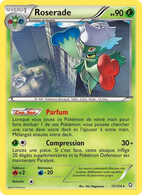 Roserade - 15/128 - Dragons Éxaltés