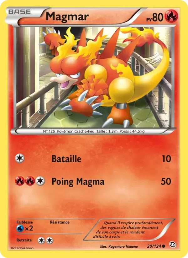 Magmar - 20/128 - Dragons Éxaltés