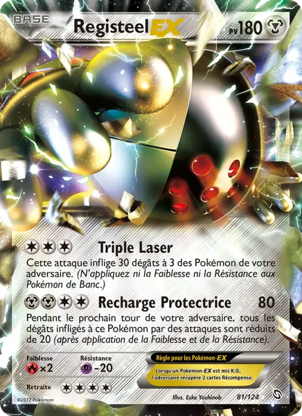 Registeel-EX - 81/128 - Dragons Éxaltés