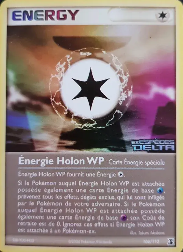 Énergie Holon WP - 106/114 - EX Espèces Delta
