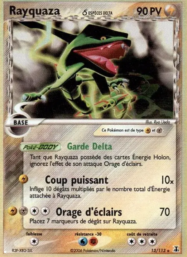 Rayquaza δ - 13/114 - EX Espèces Delta