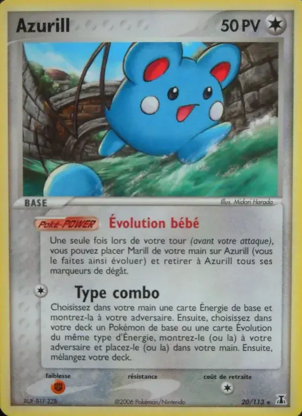 Azurill - 20/114 - EX Espèces Delta