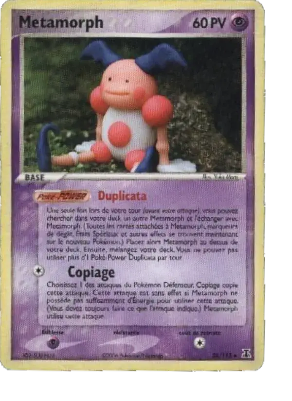 Métamorph - 38/114 - EX Espèces Delta