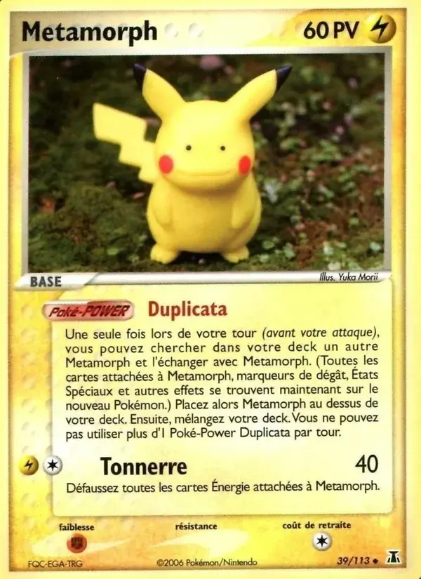 Métamorph - 39/114 - EX Espèces Delta