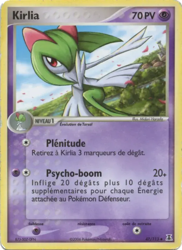 Kirlia - 47/114 - EX Espèces Delta