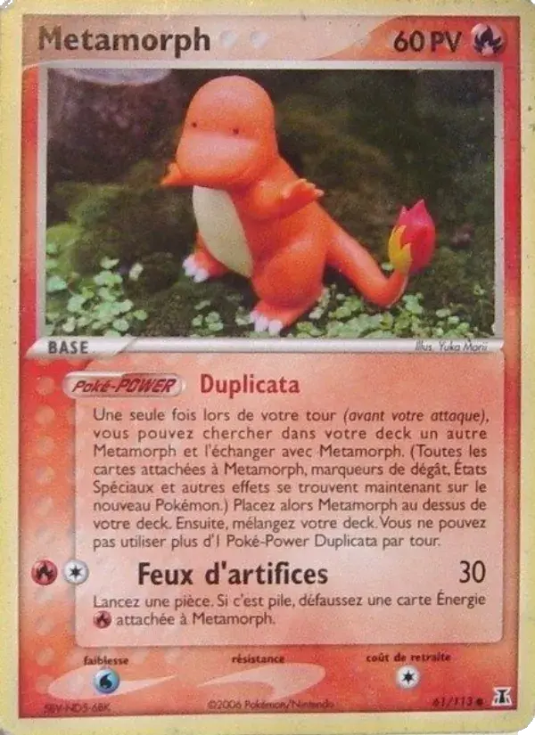 Métamorph - 61/114 - EX Espèces Delta