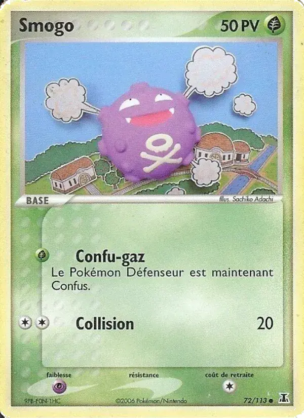 Smogo - 72/114 - EX Espèces Delta
