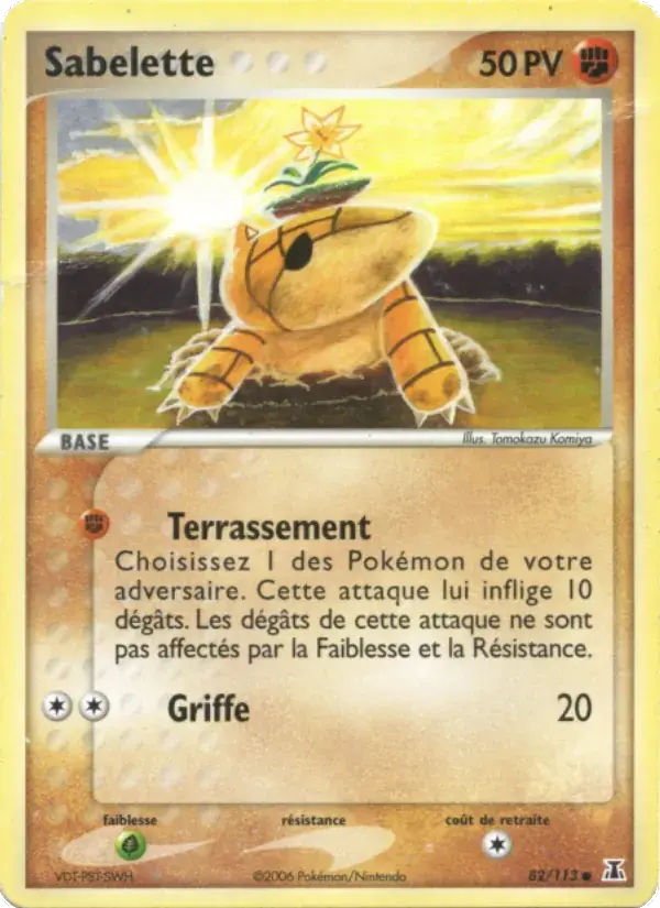 Sabelette - 82/114 - EX Espèces Delta