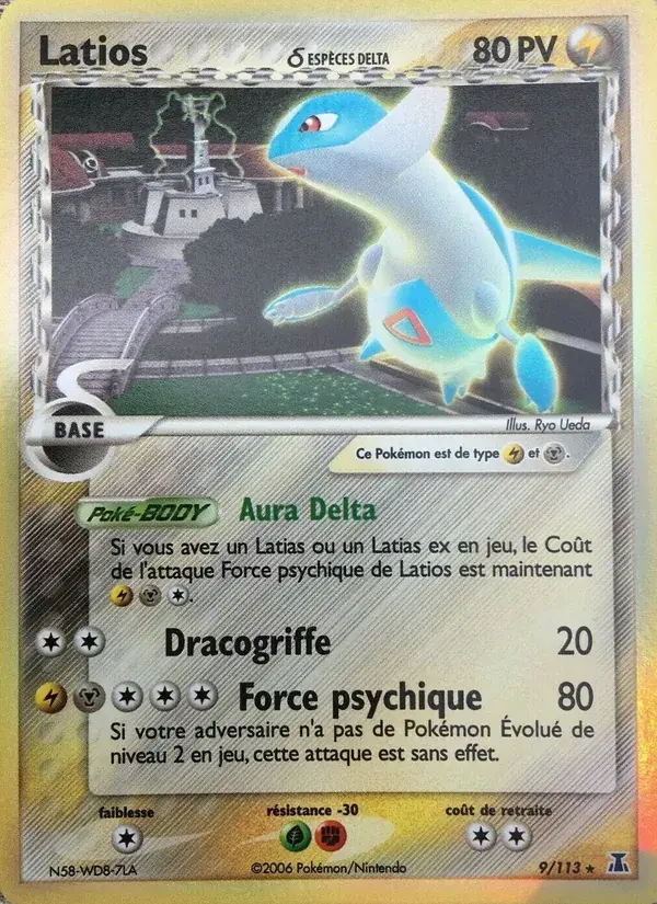 Latios δ - 9/114 - EX Espèces Delta