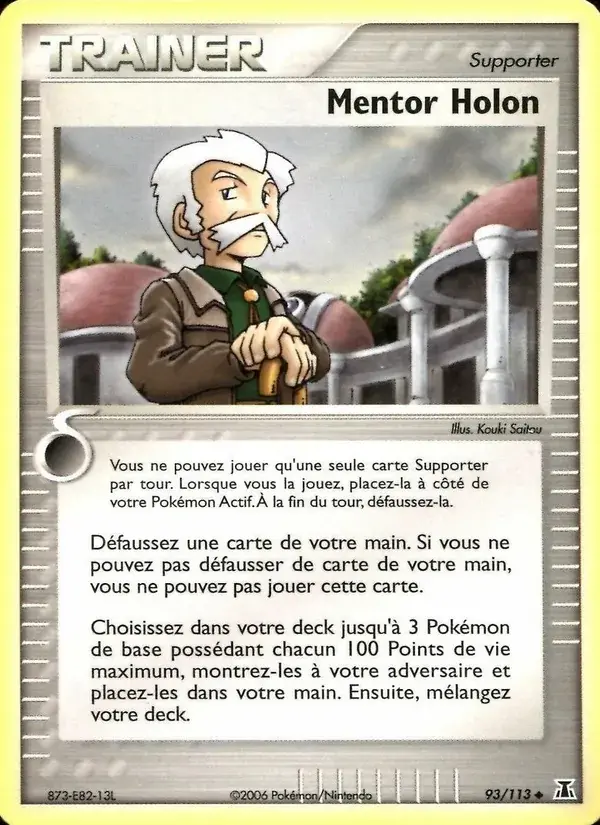 Mentor Holon - 93/114 - EX Espèces Delta