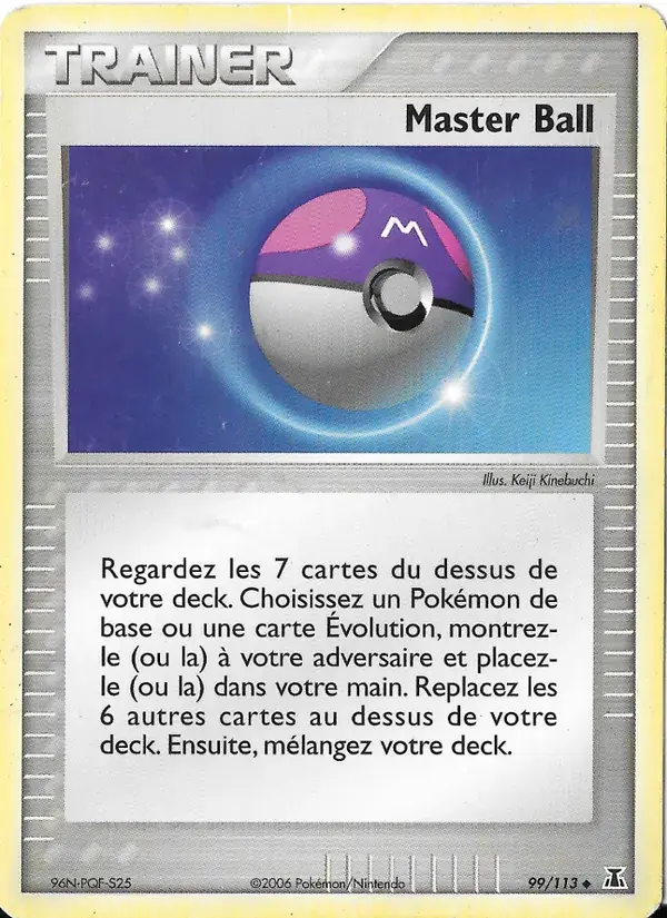 Master Ball - 99/114 - EX Espèces Delta