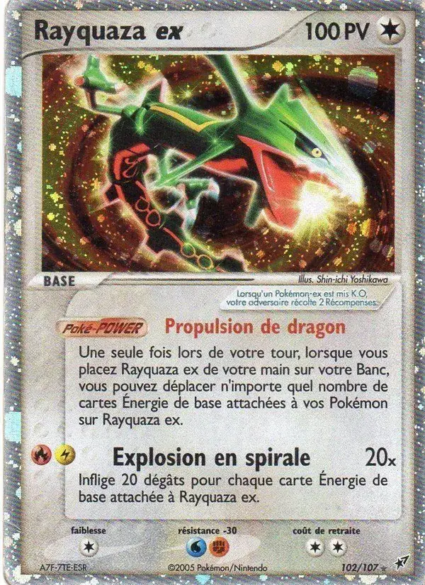 Rayquaza ex - 102/108 - EX Deoxys