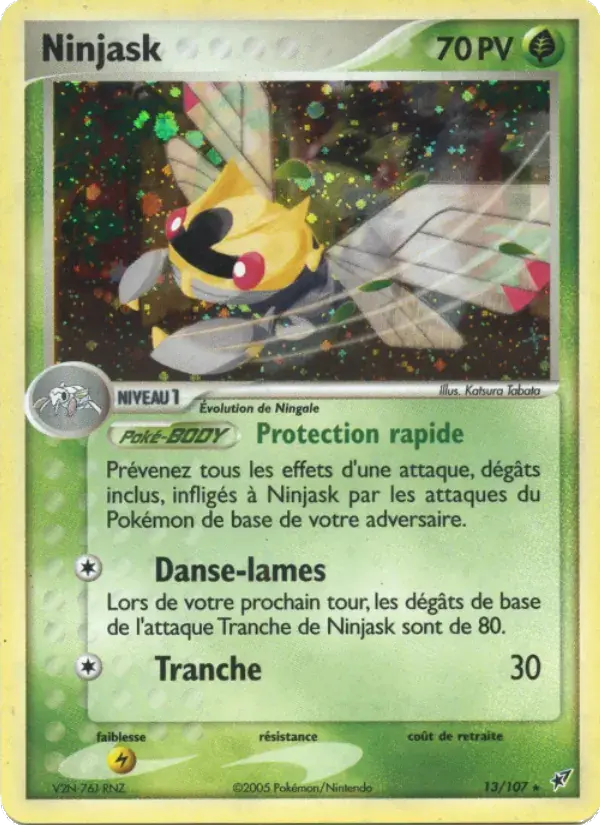 Ninjask - 13/108 - EX Deoxys
