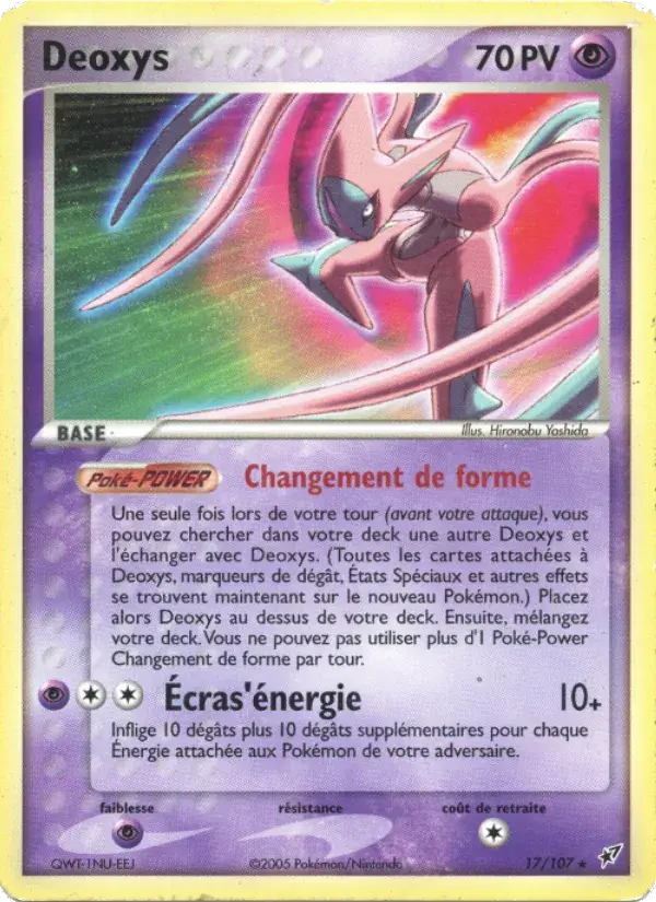 Deoxys - 17/108 - EX Deoxys