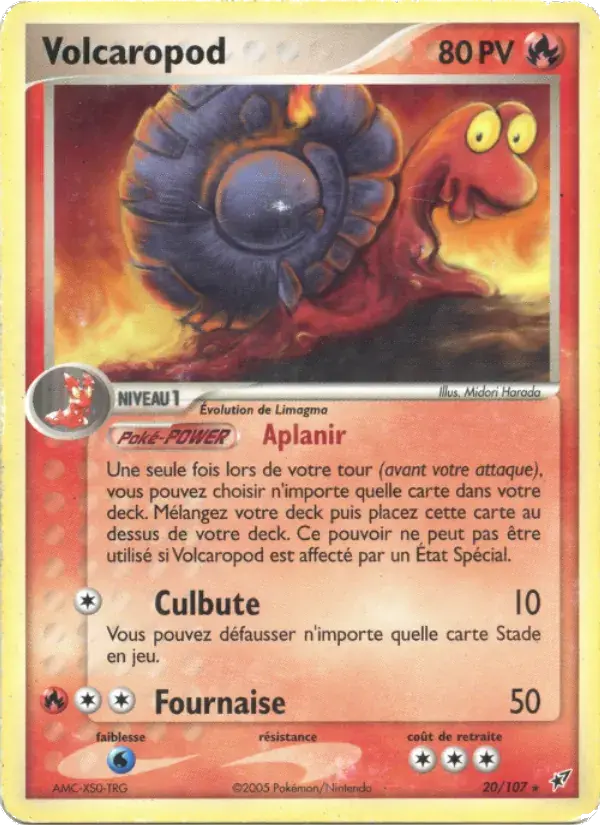 Volcaropod - 20/108 - EX Deoxys