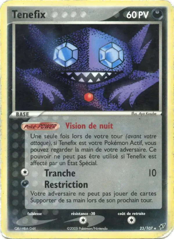 Ténéfix - 23/108 - EX Deoxys