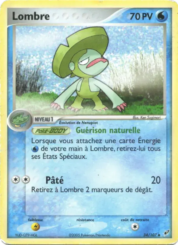 Lombre - 34/108 - EX Deoxys