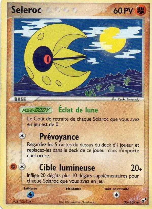 Séléroc - 36/108 - EX Deoxys
