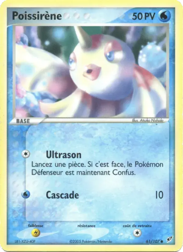 Poissirène - 61/108 - EX Deoxys