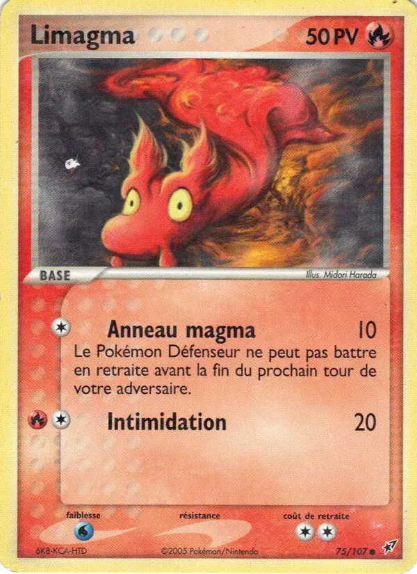 Limagma - 75/108 - EX Deoxys