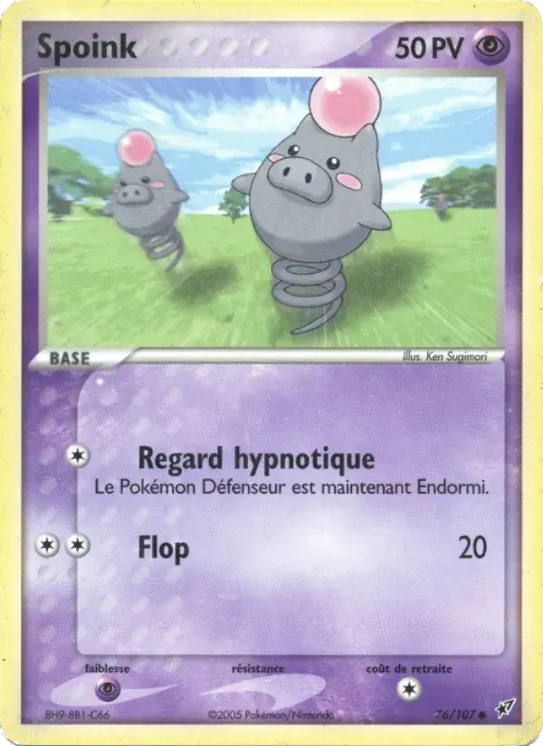Spoink - 76/108 - EX Deoxys