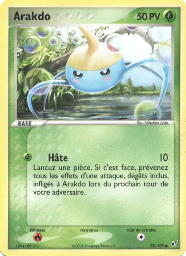 Arakdo - 78/108 - EX Deoxys