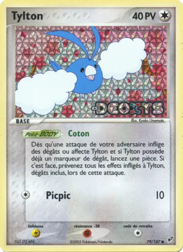 Tylton - 79/108 - EX Deoxys