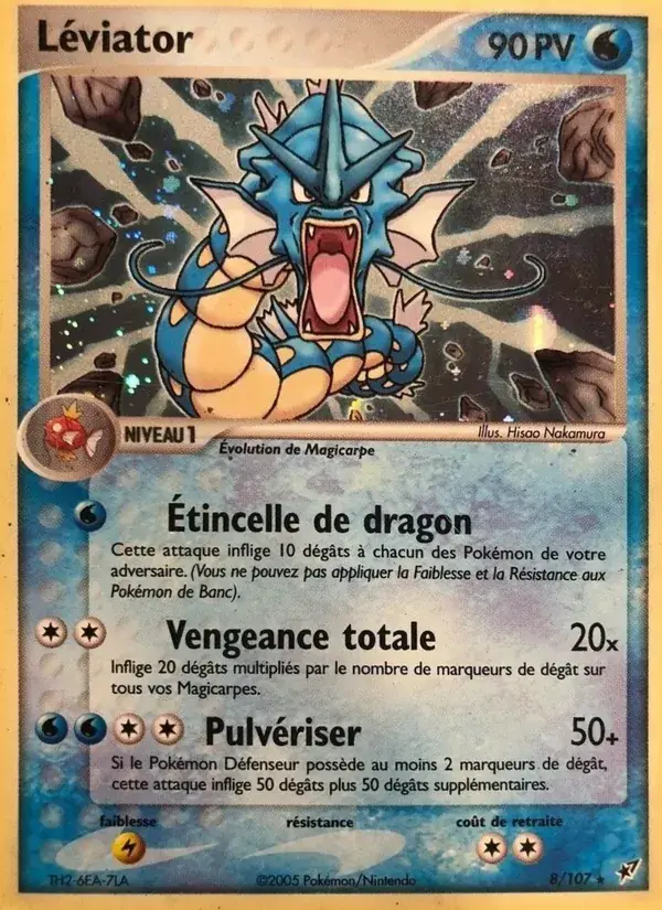 Léviator - 8/108 - EX Deoxys