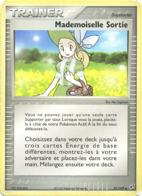 Mademoiselle Sortie - 87/108 - EX Deoxys