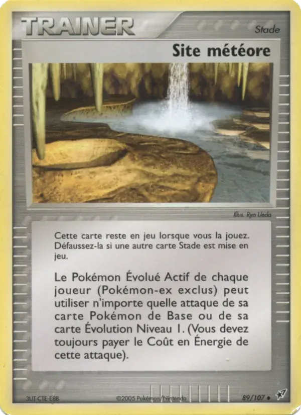 Site météore - 89/108 - EX Deoxys