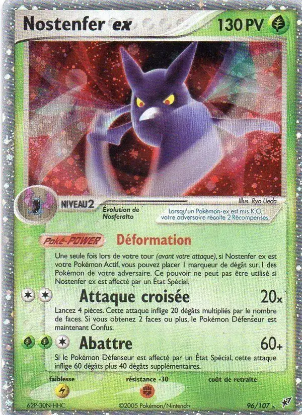 Nostenfer ex - 96/108 - EX Deoxys