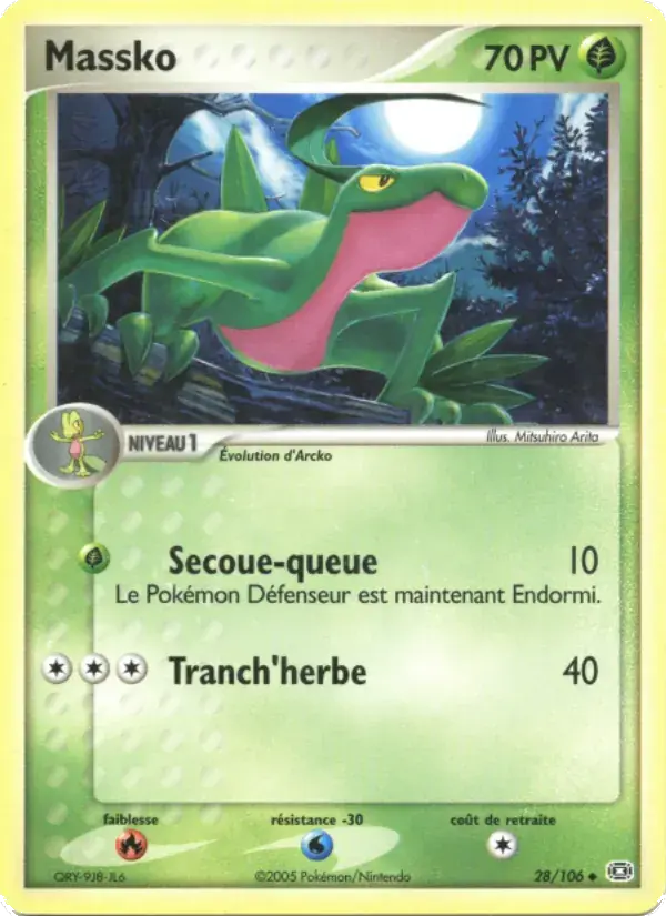 Massko - 28/107 - EX Émeraude