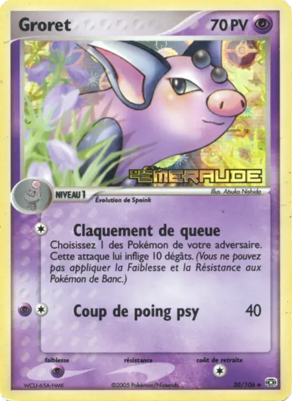 Groret - 30/107 - EX Émeraude