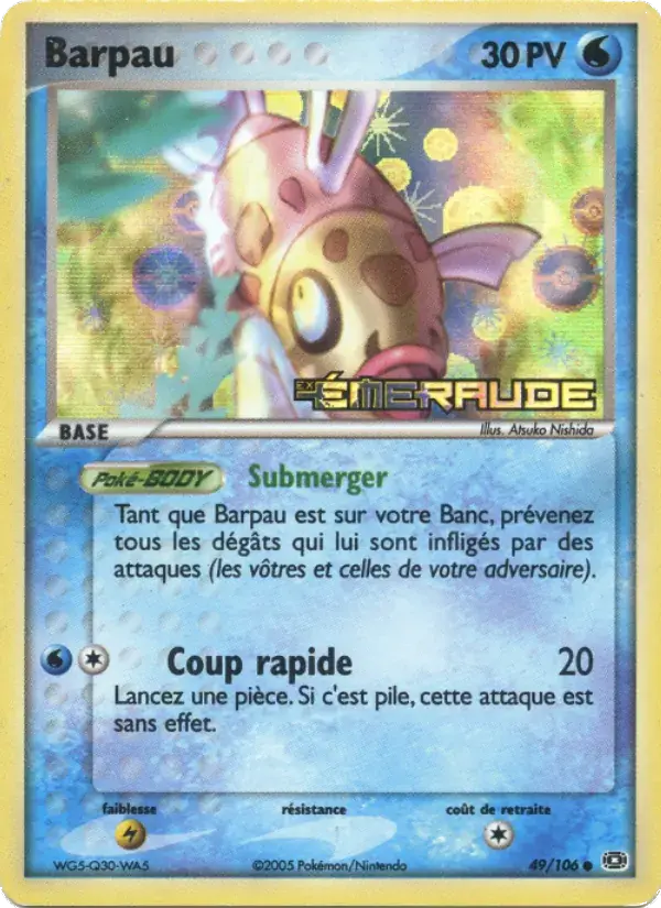 Barpau - 49/107 - EX Émeraude